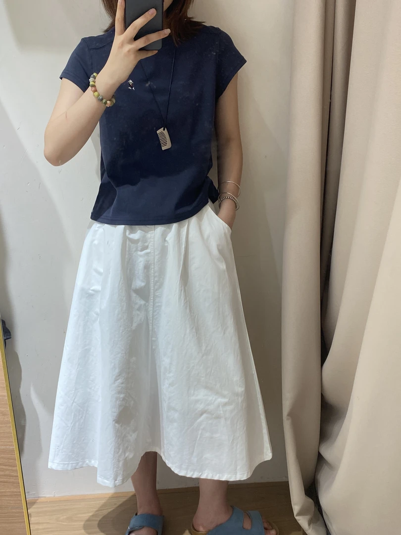 夏季抗皱短裙裤A型伞裙半身裙时尚百搭