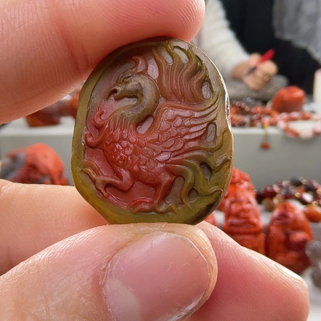 飞***胖定制南红玛瑙抛光