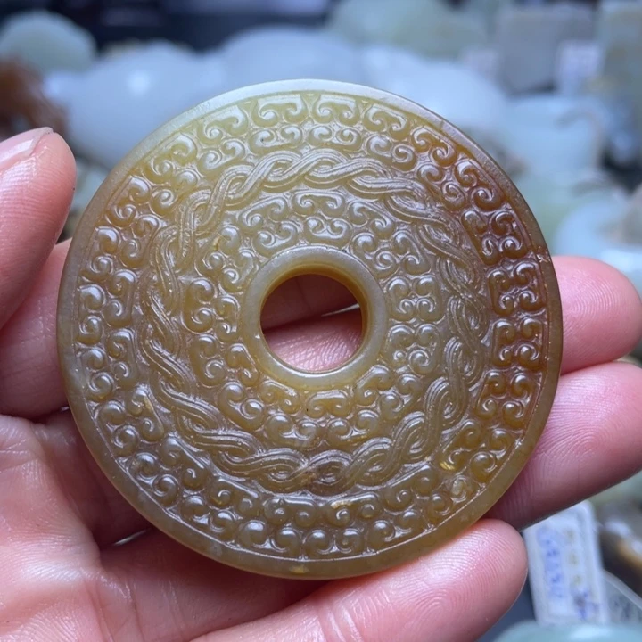 和田玉挂件未镶嵌