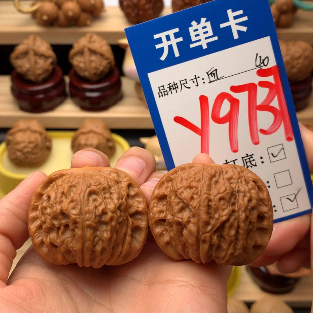 把件文玩核桃血麒麟40尺