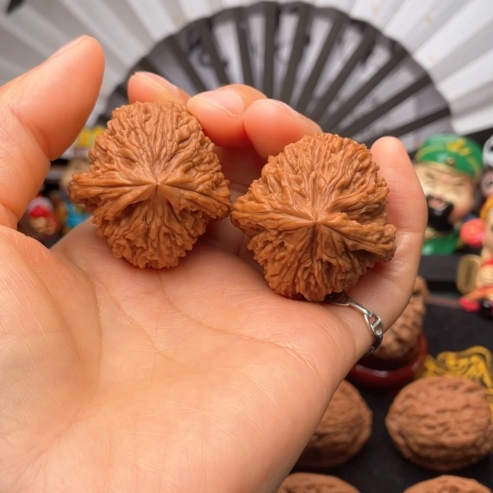 文玩核桃吊坠383941尺凹底拉丝炮弹顺风耳