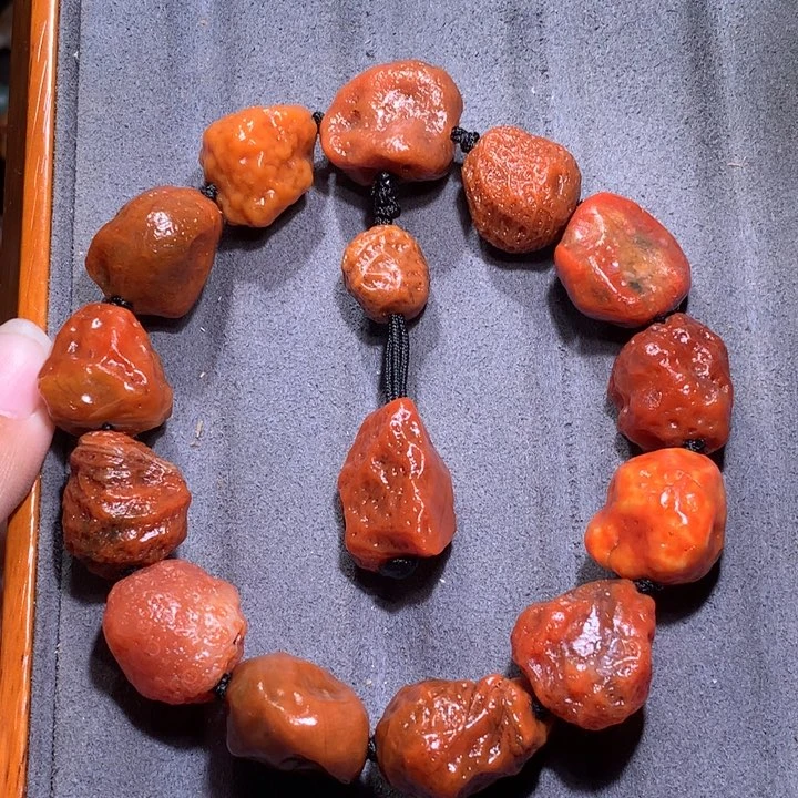 未镶嵌玛瑙/玉髓珠宝半成品