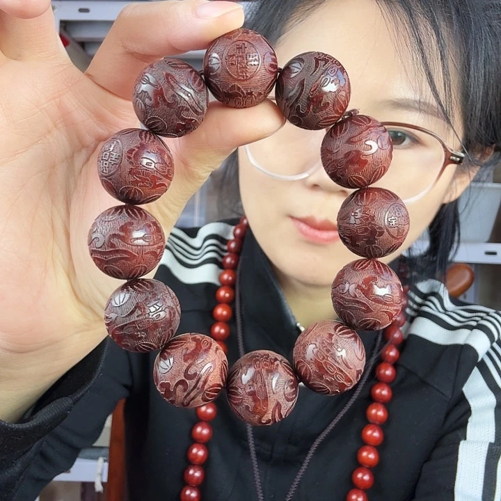 非洲紫檀（红花梨）紫檀2.0雕刻