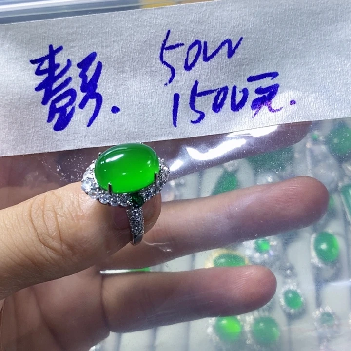 颈饰未镶嵌翡翠春*雪