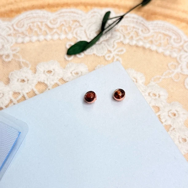 90新  【六六中古】孤品s925耳钉th5884