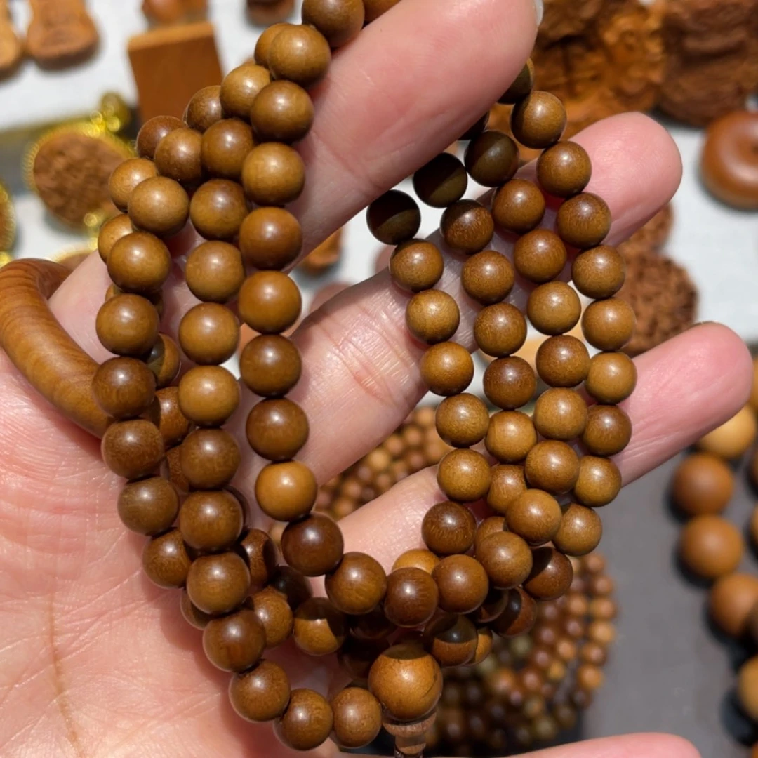 【闪购商品】檀香木手串/手链兔***g0.6×108奶甜香