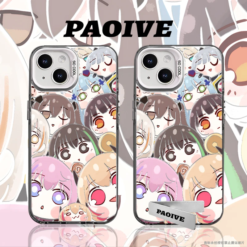 少女前线适用苹果华为vivoiPhone小米三星防摔彩银手机壳
