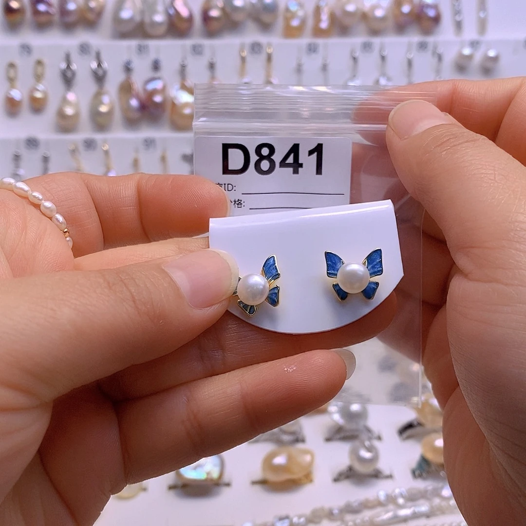 淡水珍珠颈饰银S925镶嵌