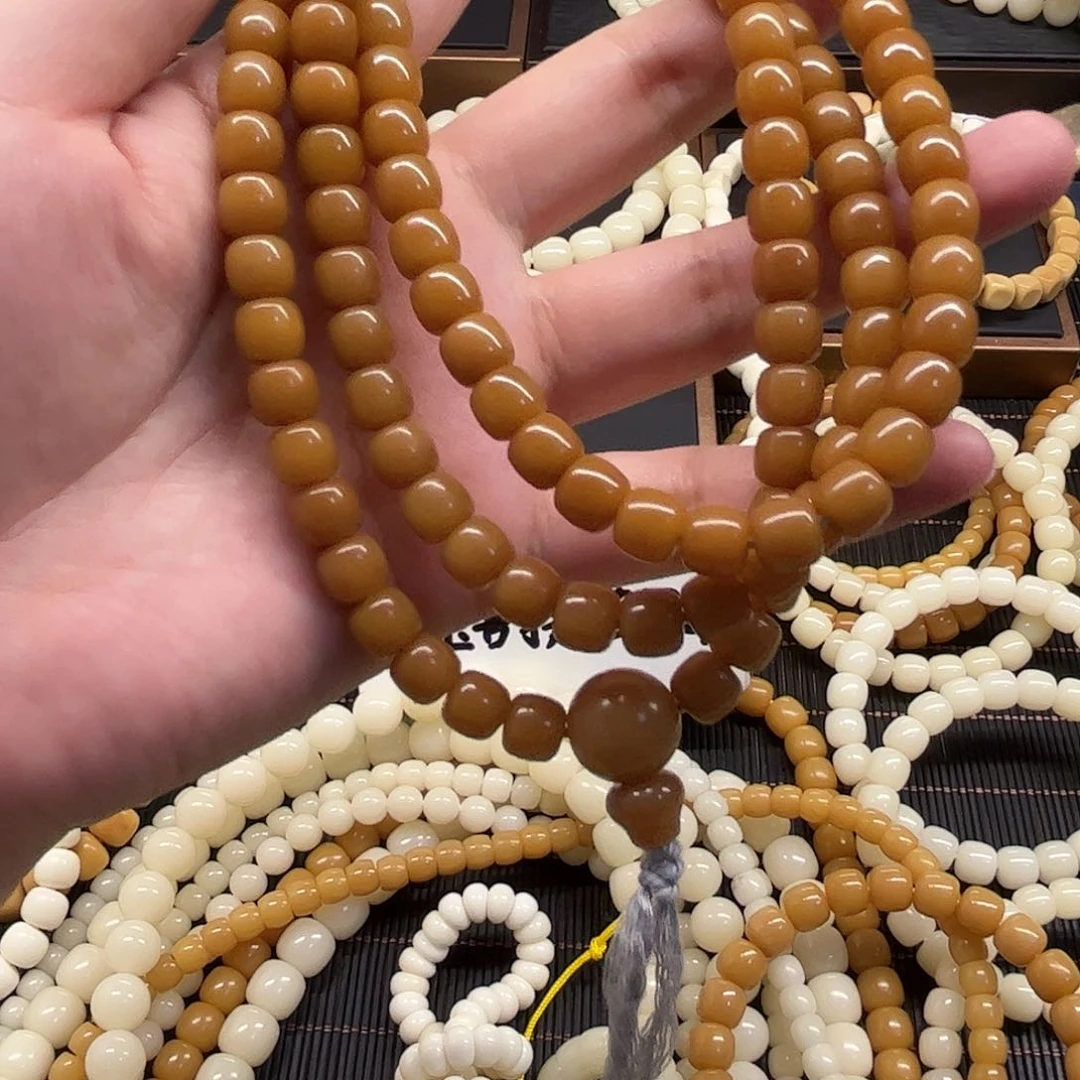 菩提根/象牙果手串✔*耳87风化料