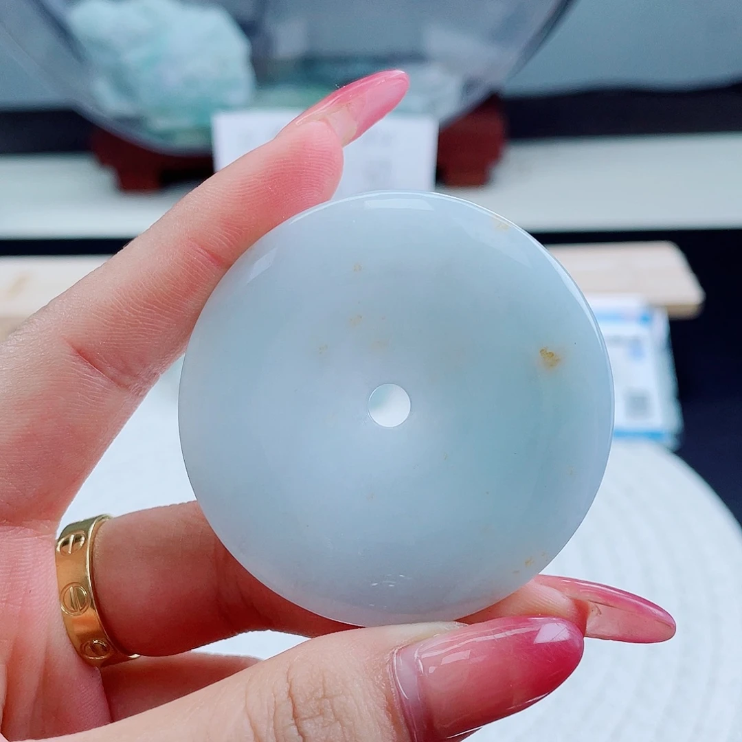 翡翠未镶嵌颈饰天然翡翠