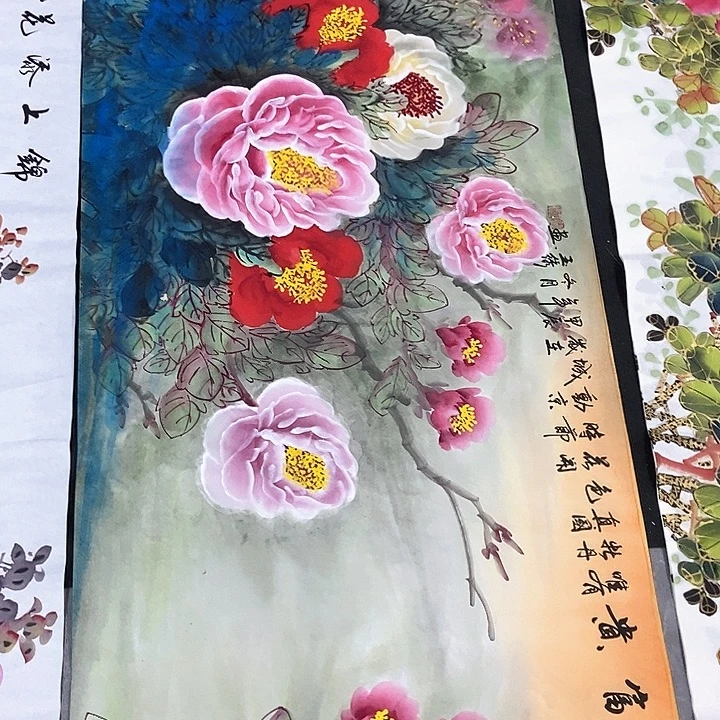 小周画廊的直播间