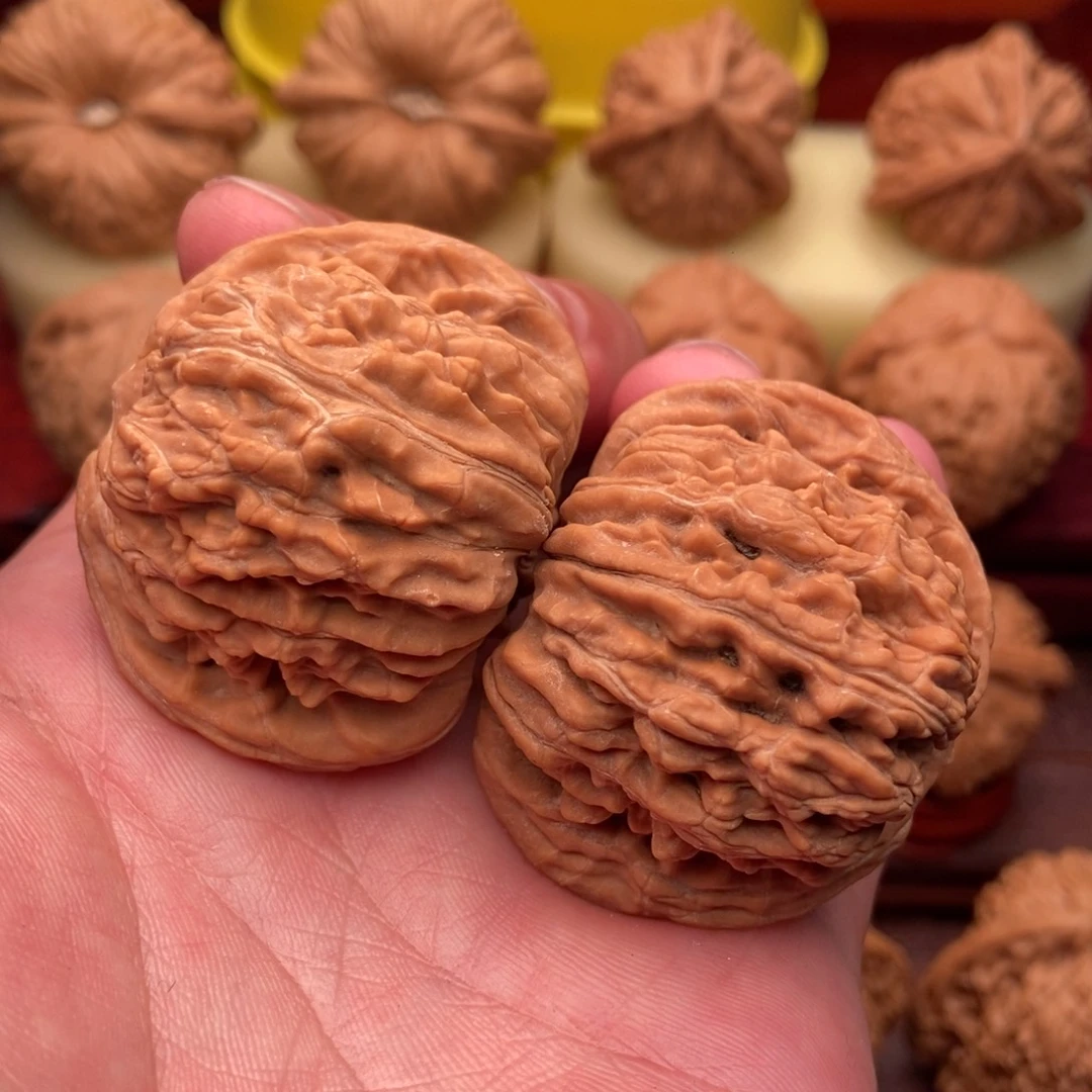 把件文玩核桃精品大汉高楼45