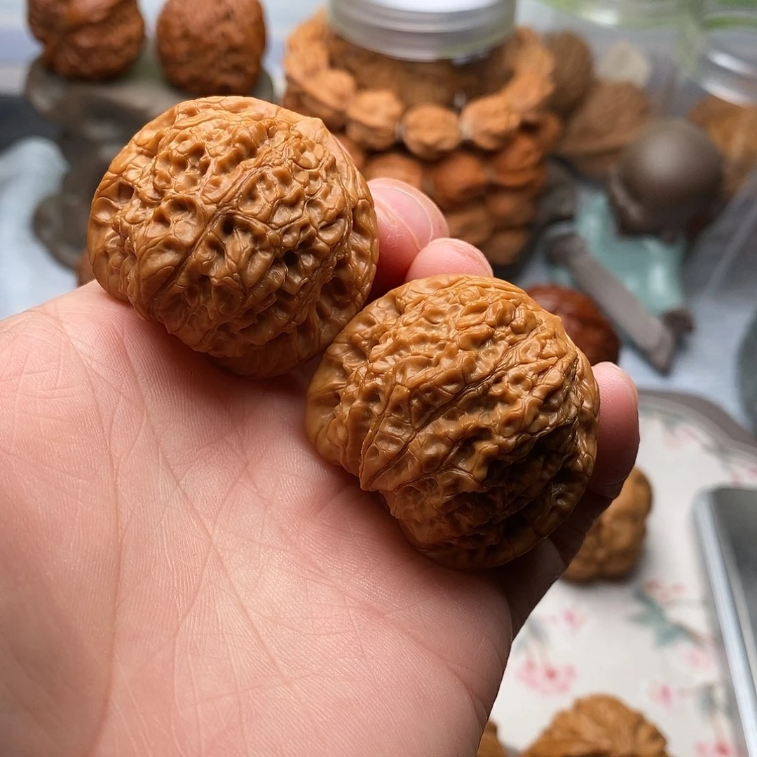 把件文玩核桃血麒麟