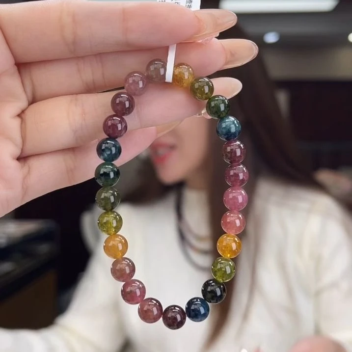 01511826碧玺/未镶嵌7mm+碧玺单圈26多样性发货