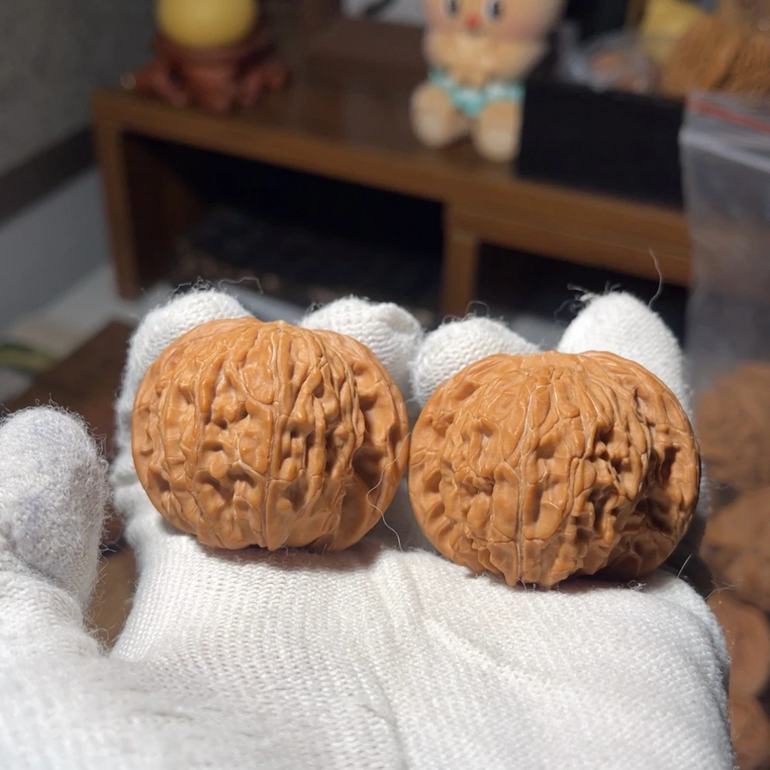 文玩核桃把件41 磨盘全品，不退不换