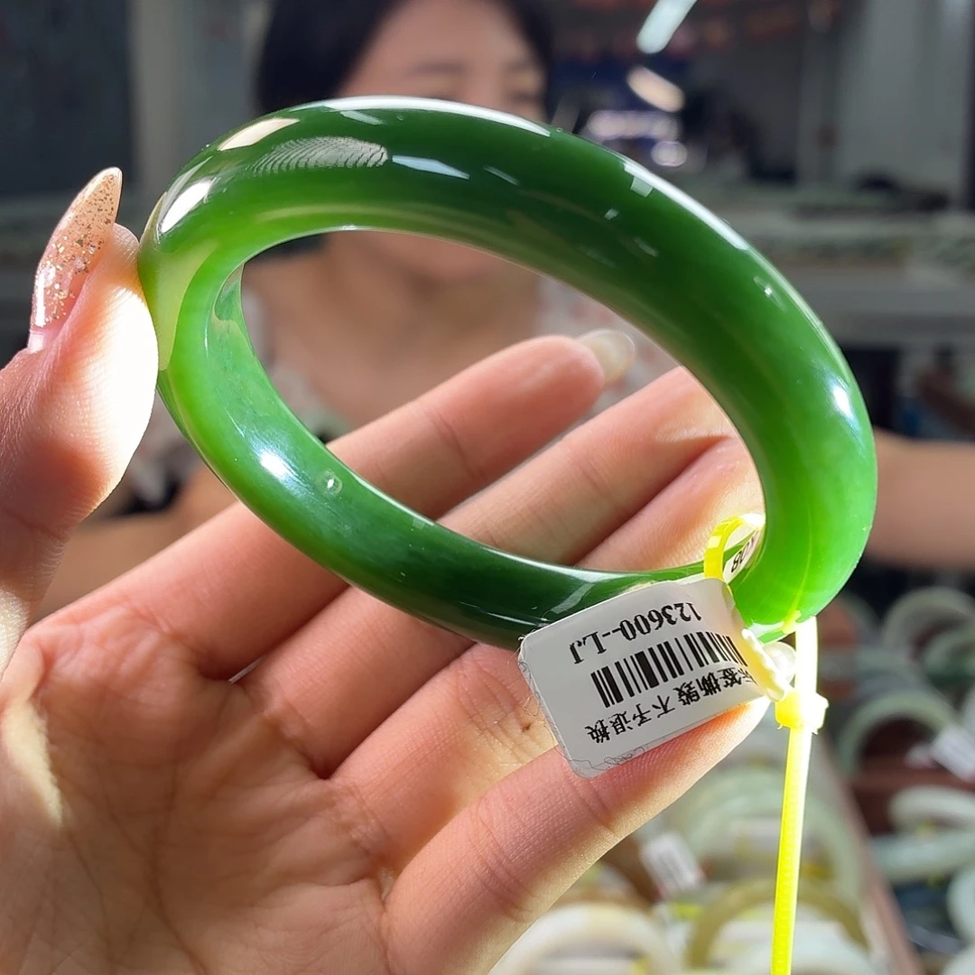 和田玉手镯未镶嵌5455