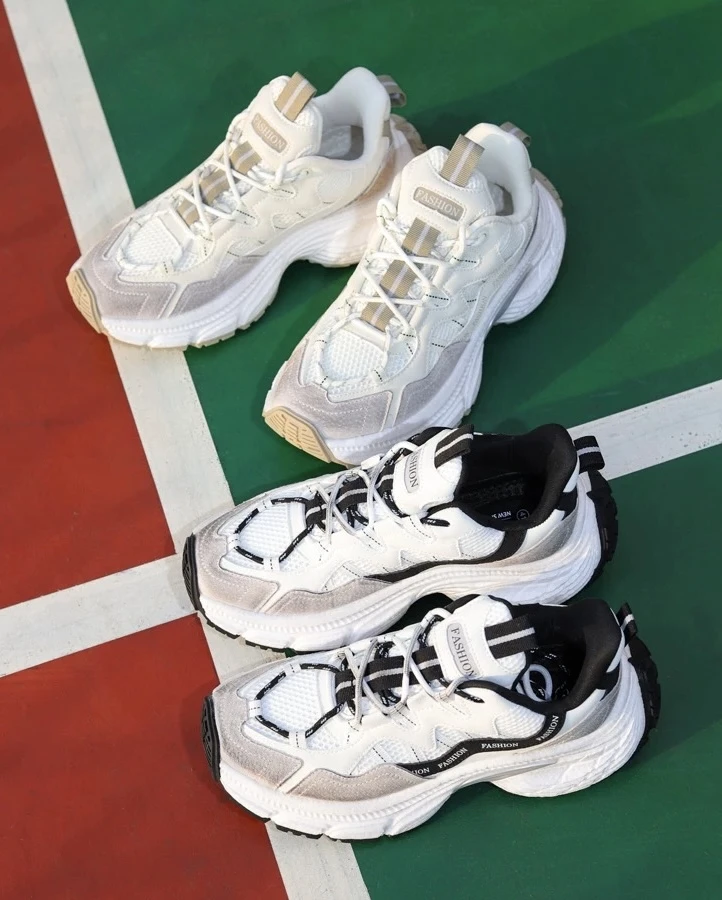 情侣款增高百搭潮流运动休闲老爹鞋09010