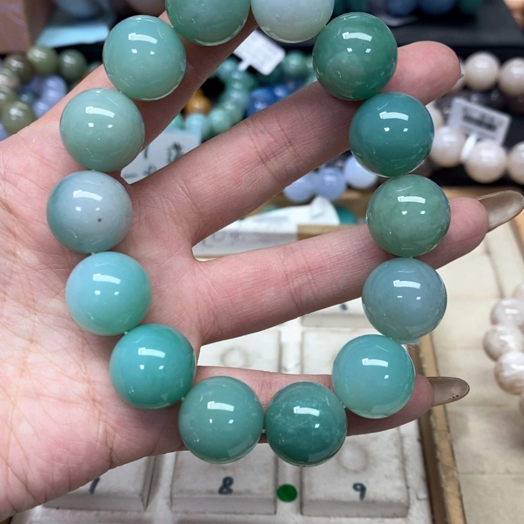 硅化珊瑚（珊瑚玉）手链未镶嵌L*媛253