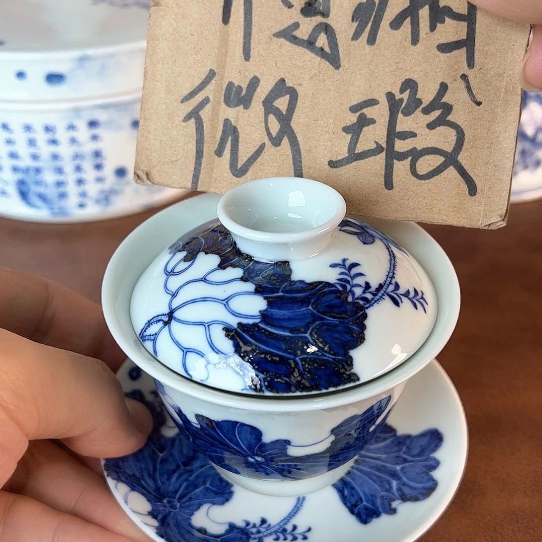 杯河****7景德镇全手工手绘陶瓷