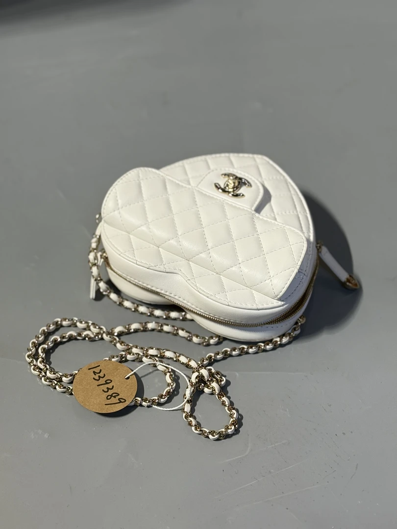 95新 Chanel/香奈儿 夏七中古/Chanel爱心包/单肩包1239389
