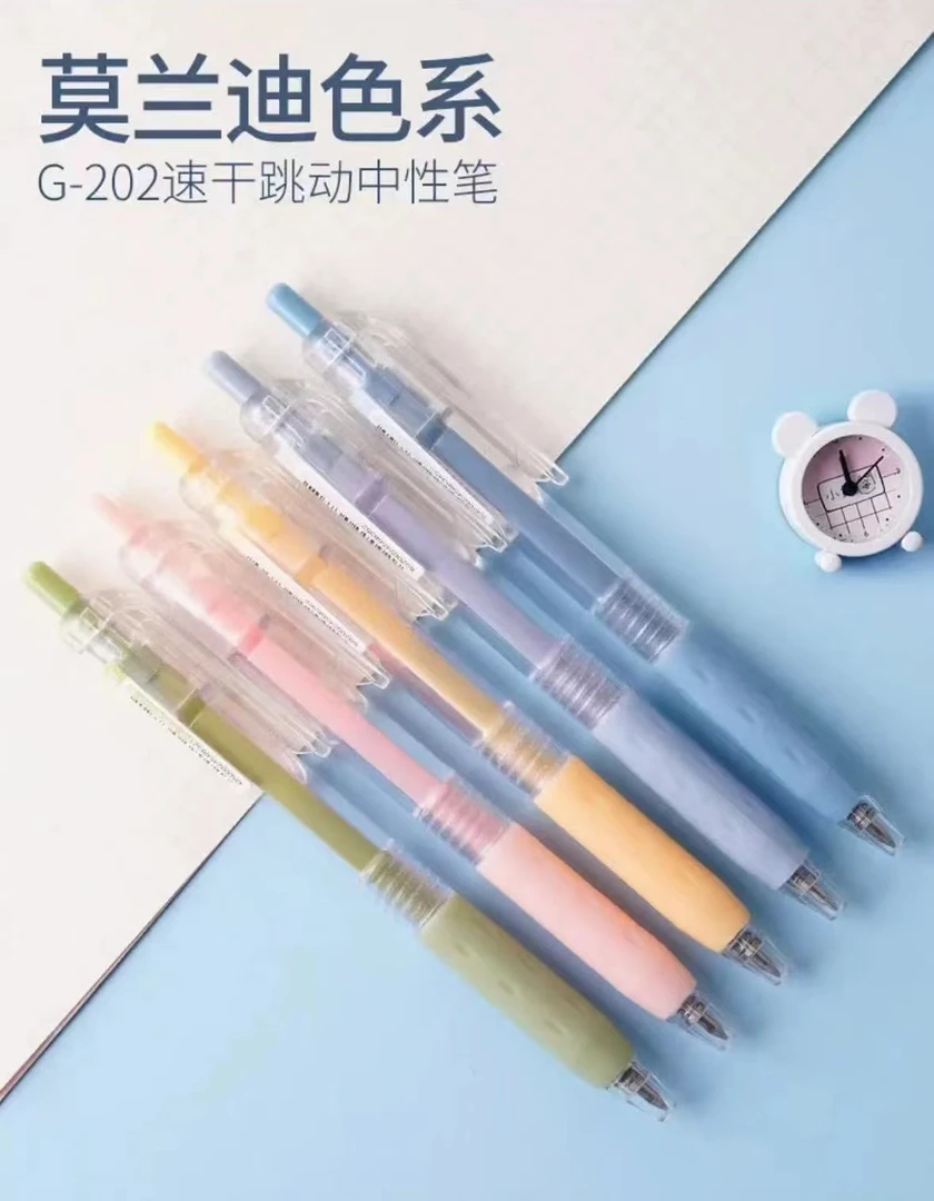 白雪牌速干跳动中性笔【随机颜色2支】