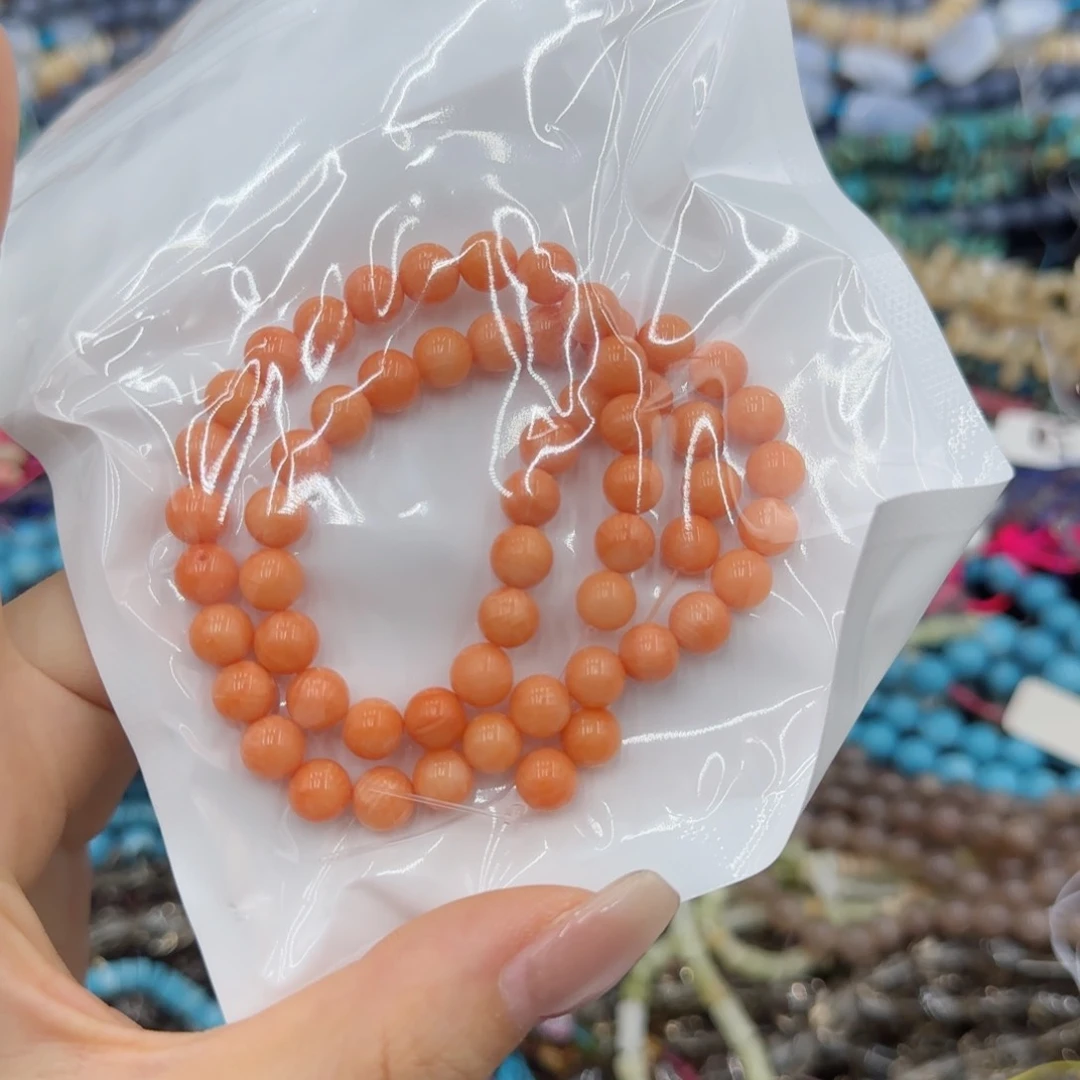 玛瑙/玉髓未镶嵌珠宝半成品天**平珊珊一条