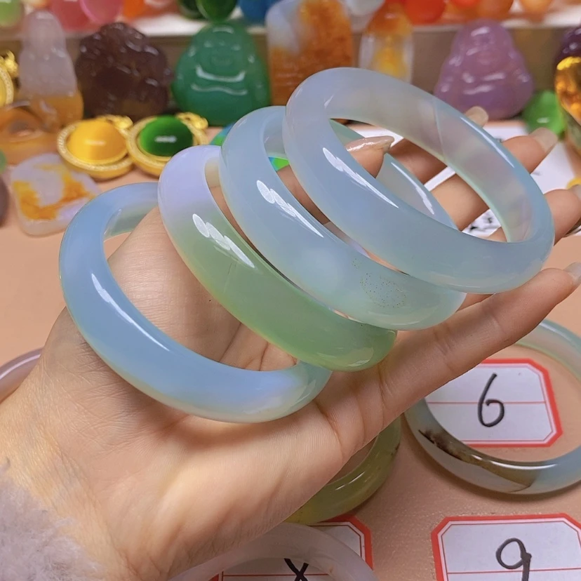 【闪购商品】玛瑙/玉髓玉牌未镶嵌和*缘