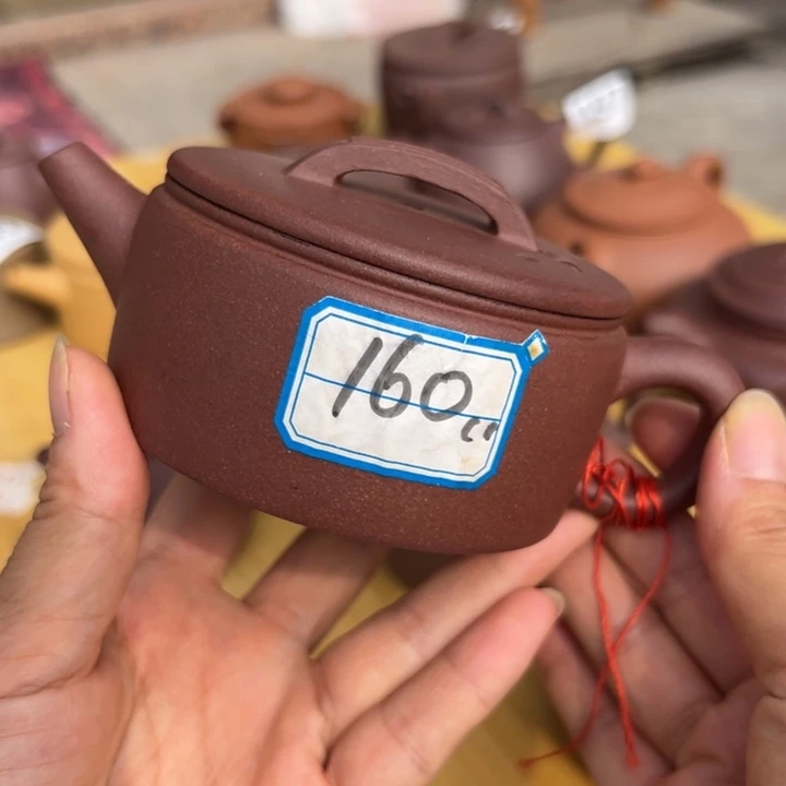 紫砂茶壶紫泥不挑160