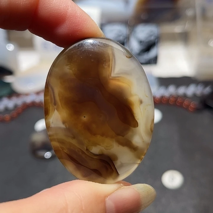 玛瑙/玉髓未镶嵌吊坠(不含链)