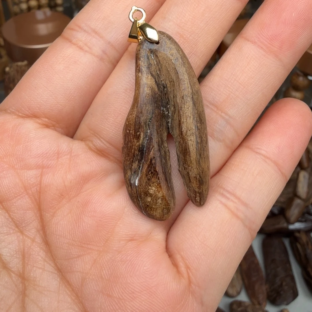 沉香沉香碎屑文莱九分沉 3.7 克