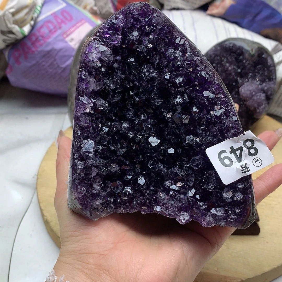 紫晶大型摆件（非配饰）未镶嵌
