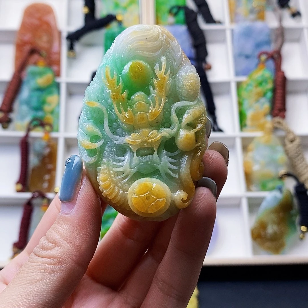 定制翡翠未镶嵌翡翠A货