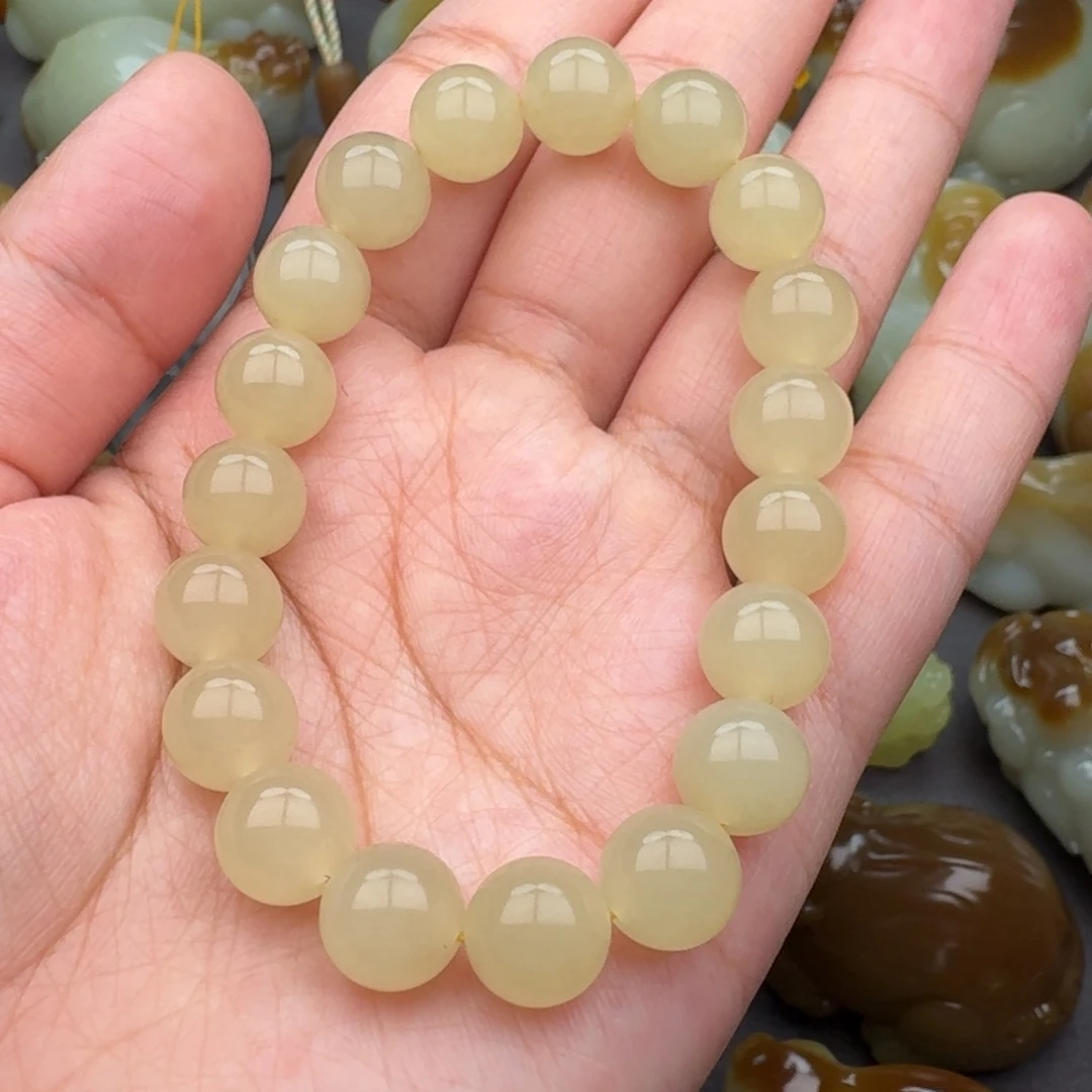 M***8手串未镶嵌和田玉