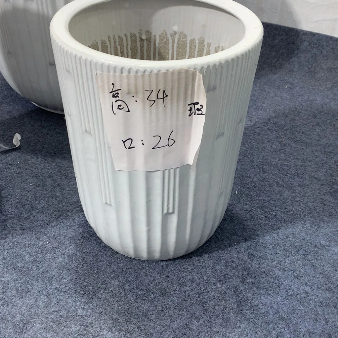 高温陶瓷花盆微瑕