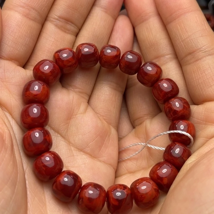 南红玛瑙手串11多样性发1未镶嵌