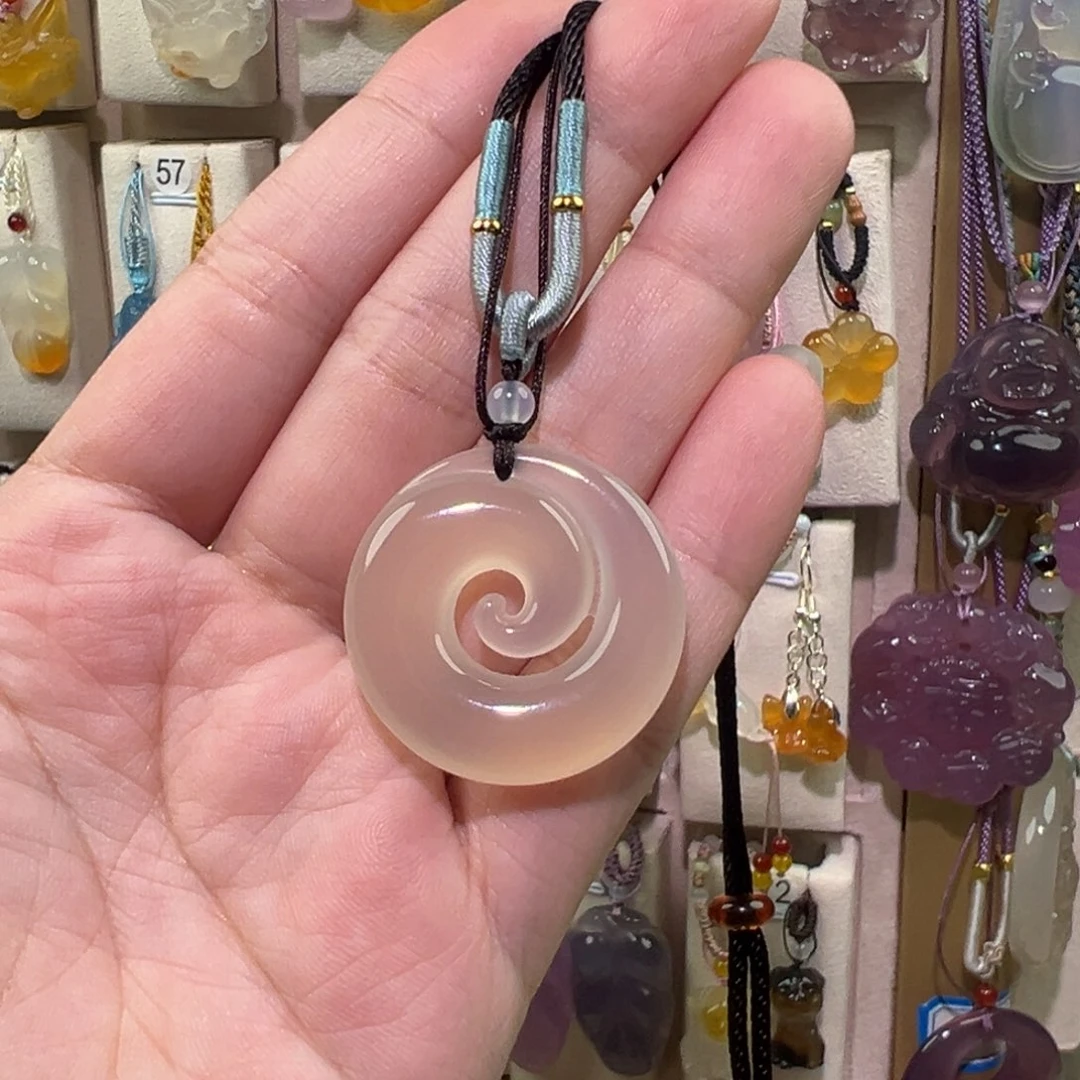 风****玛瑙/玉髓未镶嵌吊坠(赠链)