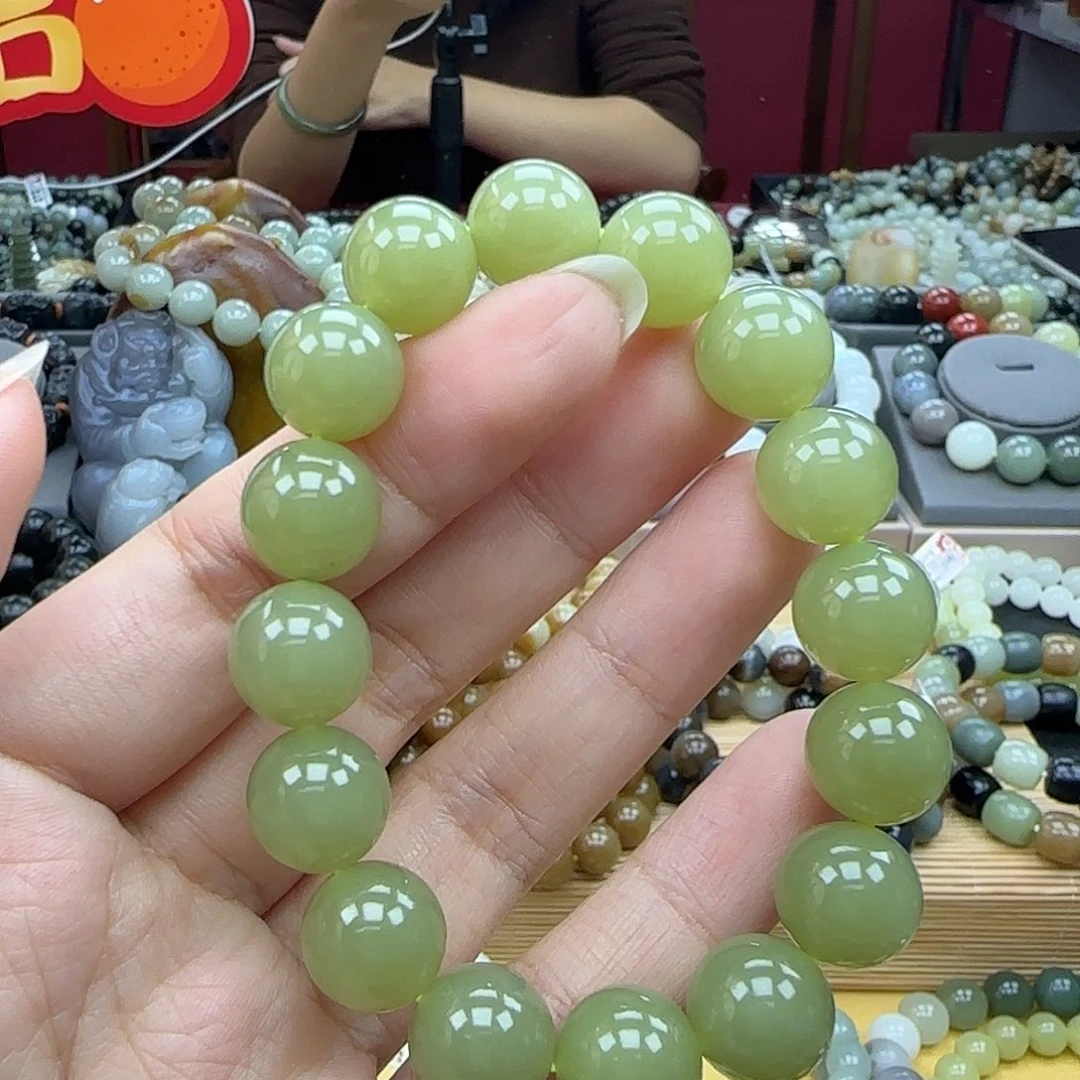 和田玉手链未镶嵌