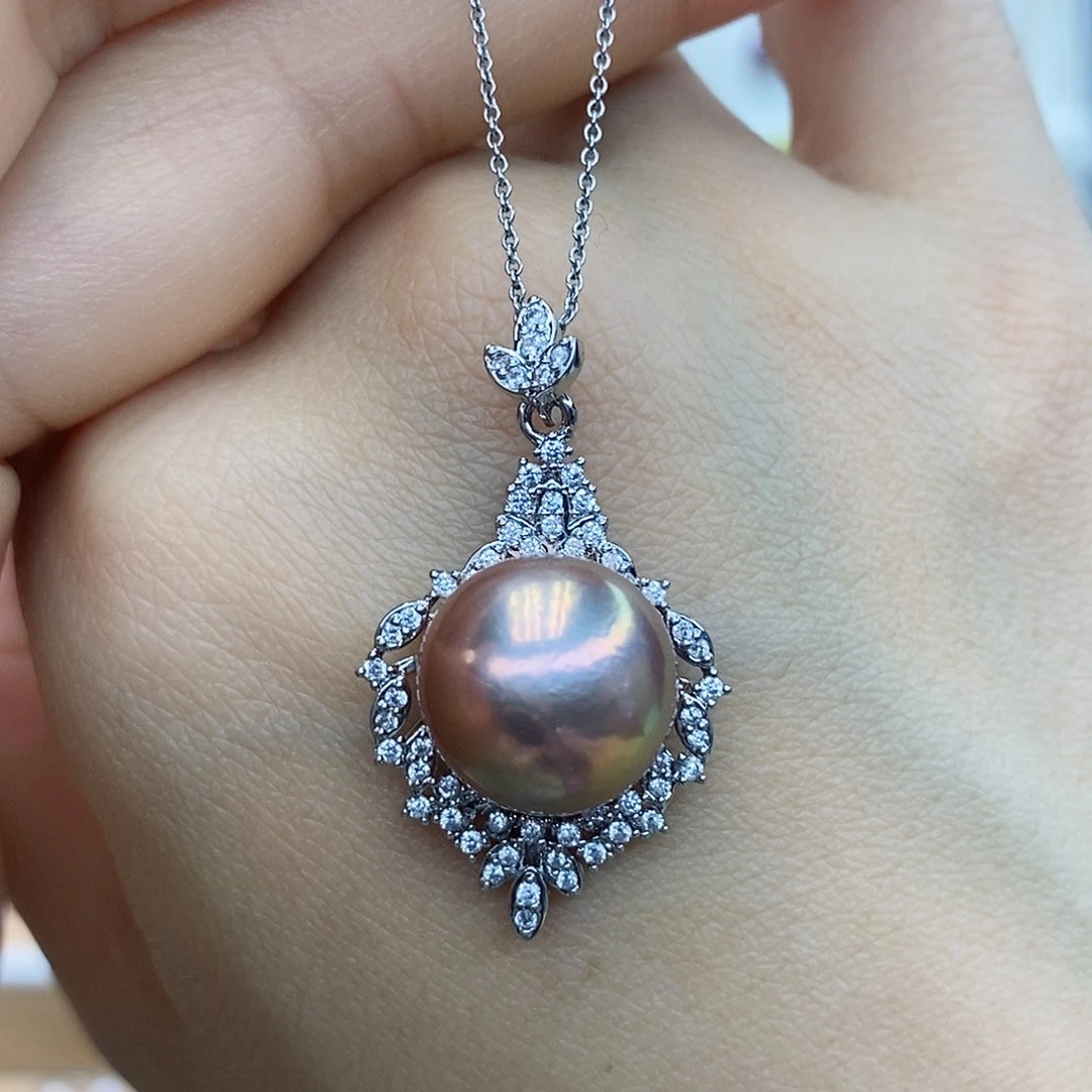 吊坠(赠链)合金淡水珍珠