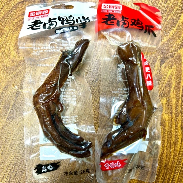 金厨娘老卤鸭掌/鸡爪组合 日期至25年5月