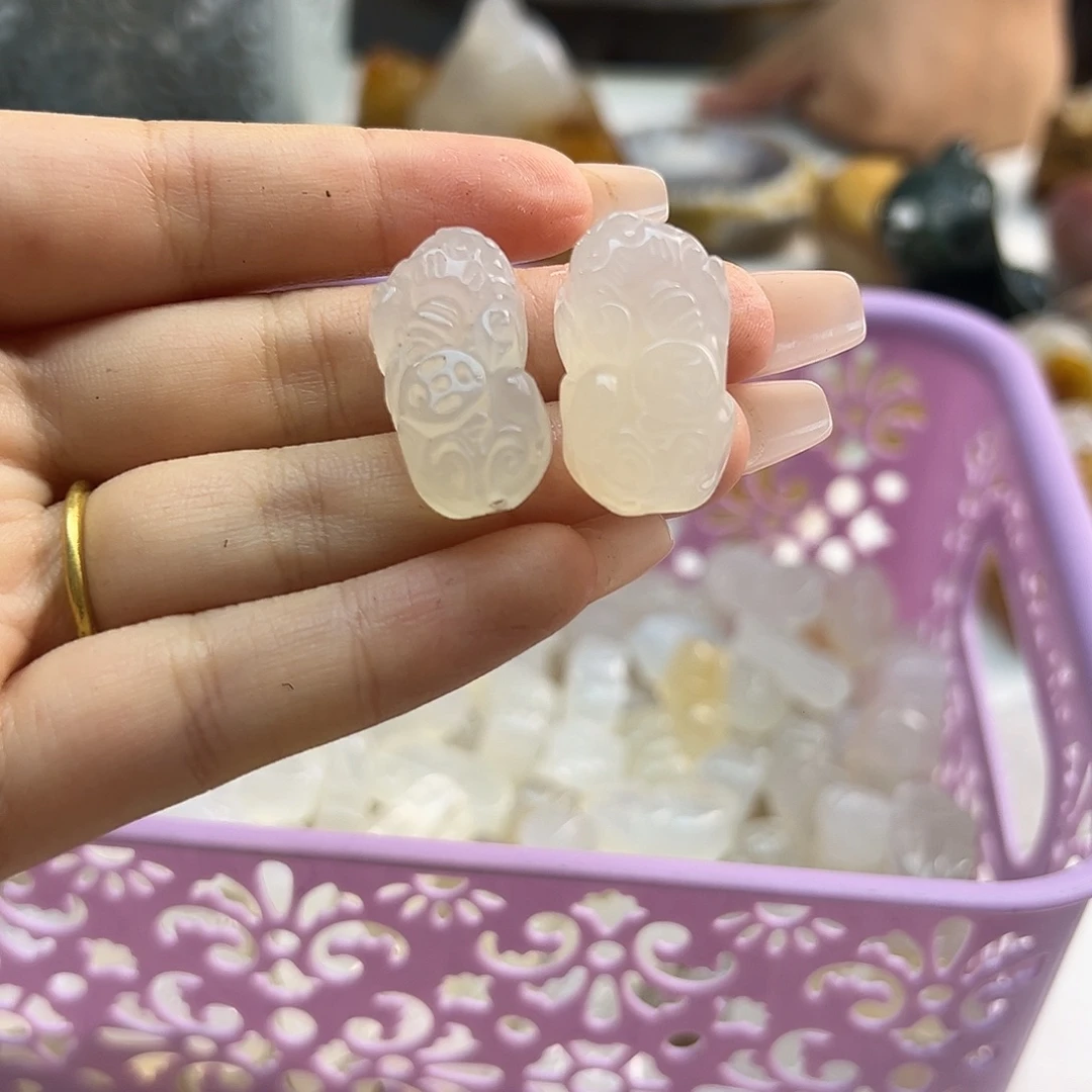 玛瑙/玉髓未镶嵌项链