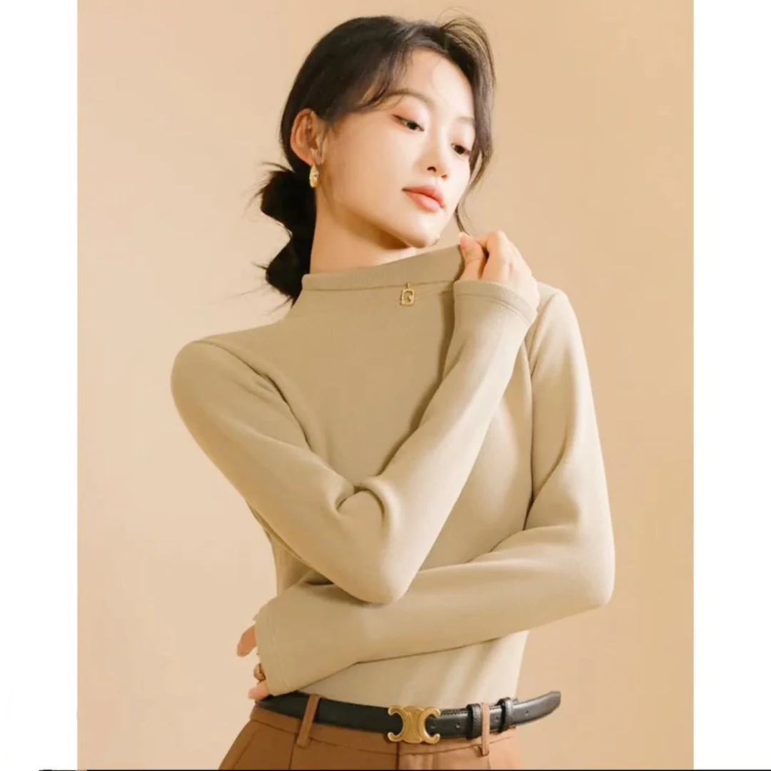 7744-舒绒自发热德绒打底（奶咖）