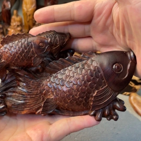 【闪购商品】小叶紫檀把件…………………..