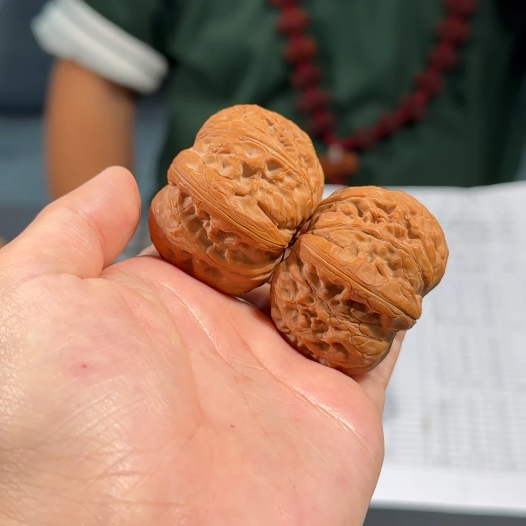 文玩核桃把件230号41mm平谷元宝