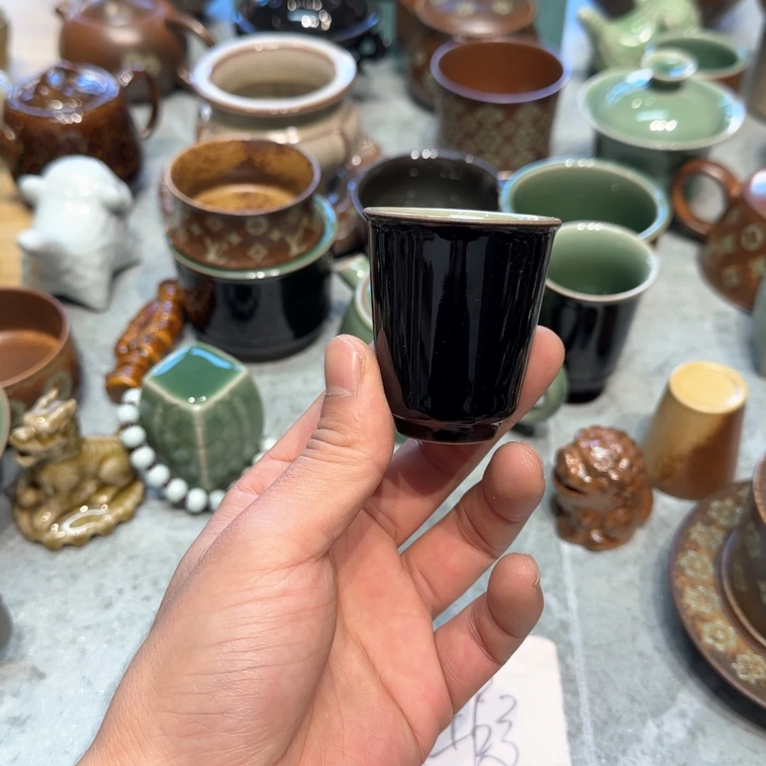 小金茶具青瓷茶器