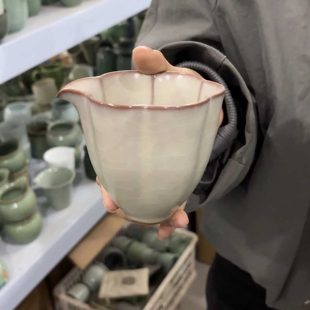 龙泉云间青瓷小米茶器