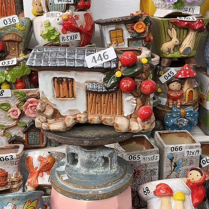 粗陶材质多肉花盆446