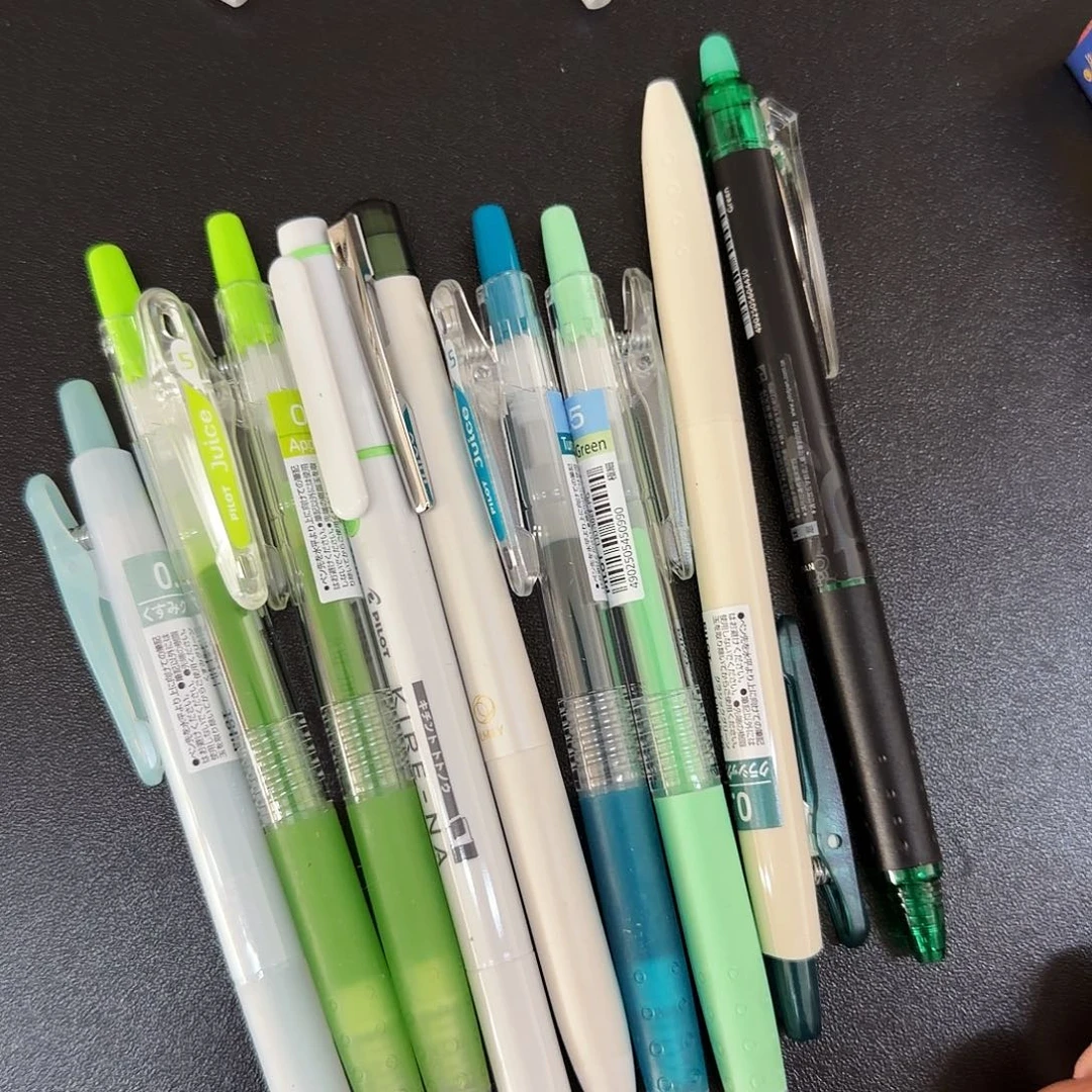 百樂綠色套裝9支裝111