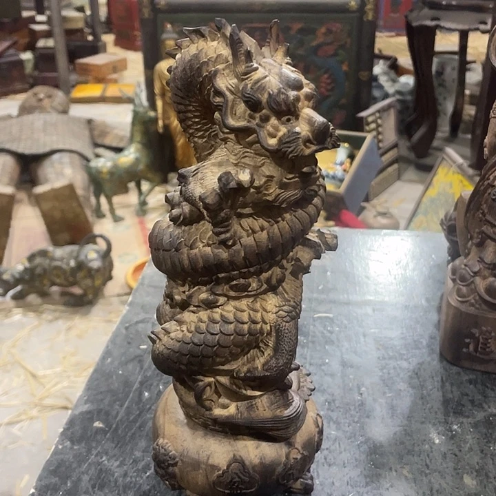 香榧木新年快乐香木材料