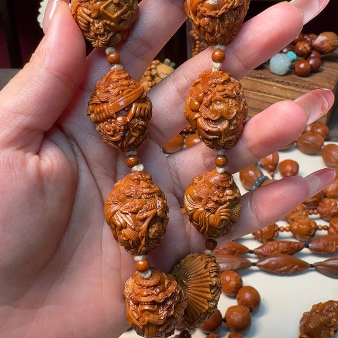 橄榄核手串/手链钟馗