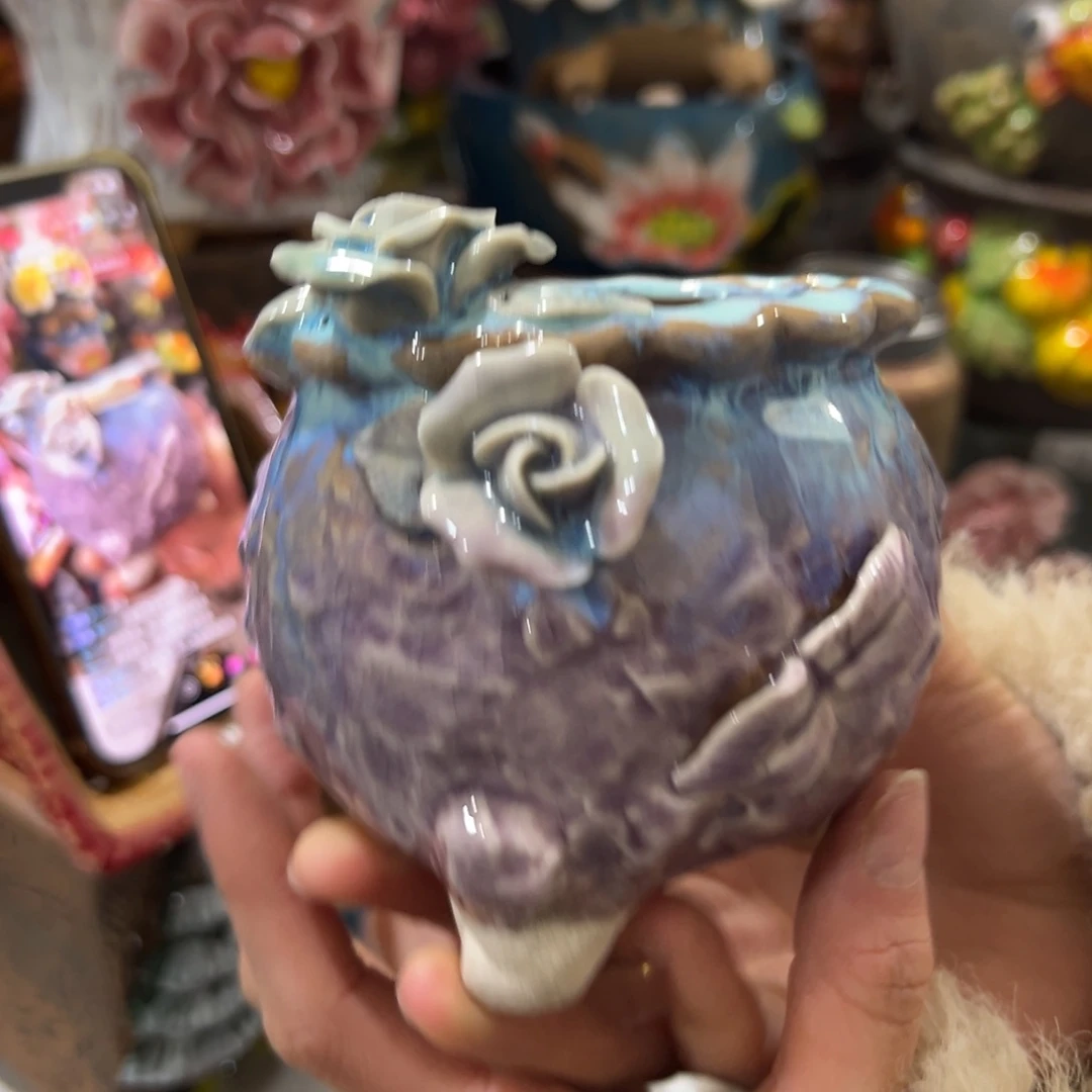 多肉花盆拍满20包邮爱退款拉黑